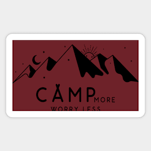 Camping Quote Magnet